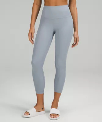 룰루레몬 Align™ 리브드 하이라이즈 팬츠 25" | Lululemon KR