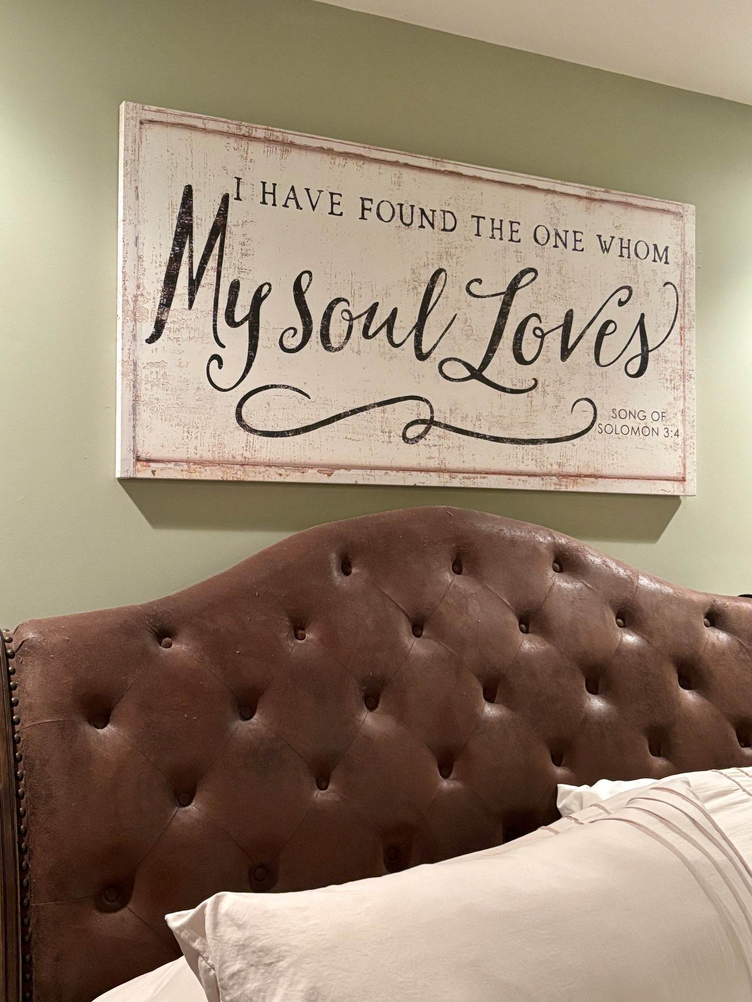 I have found the one whom my soul loves! 🫶 🩷 Large canvas, it’s perfect! 

#LTKHome