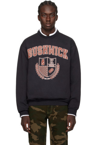 Black 'BUSHWICK' Sweatshirt | SSENSE