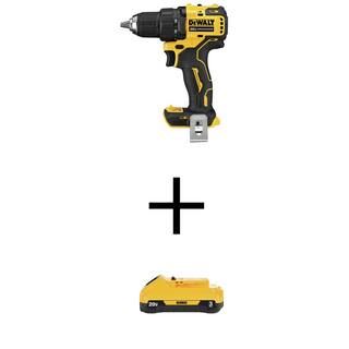 DEWALT ATOMIC 20-Volt MAX Cordless Brushless Compact 1/2 in. Drill/Driver (Tool-Only) with 20-Volt M | The Home Depot