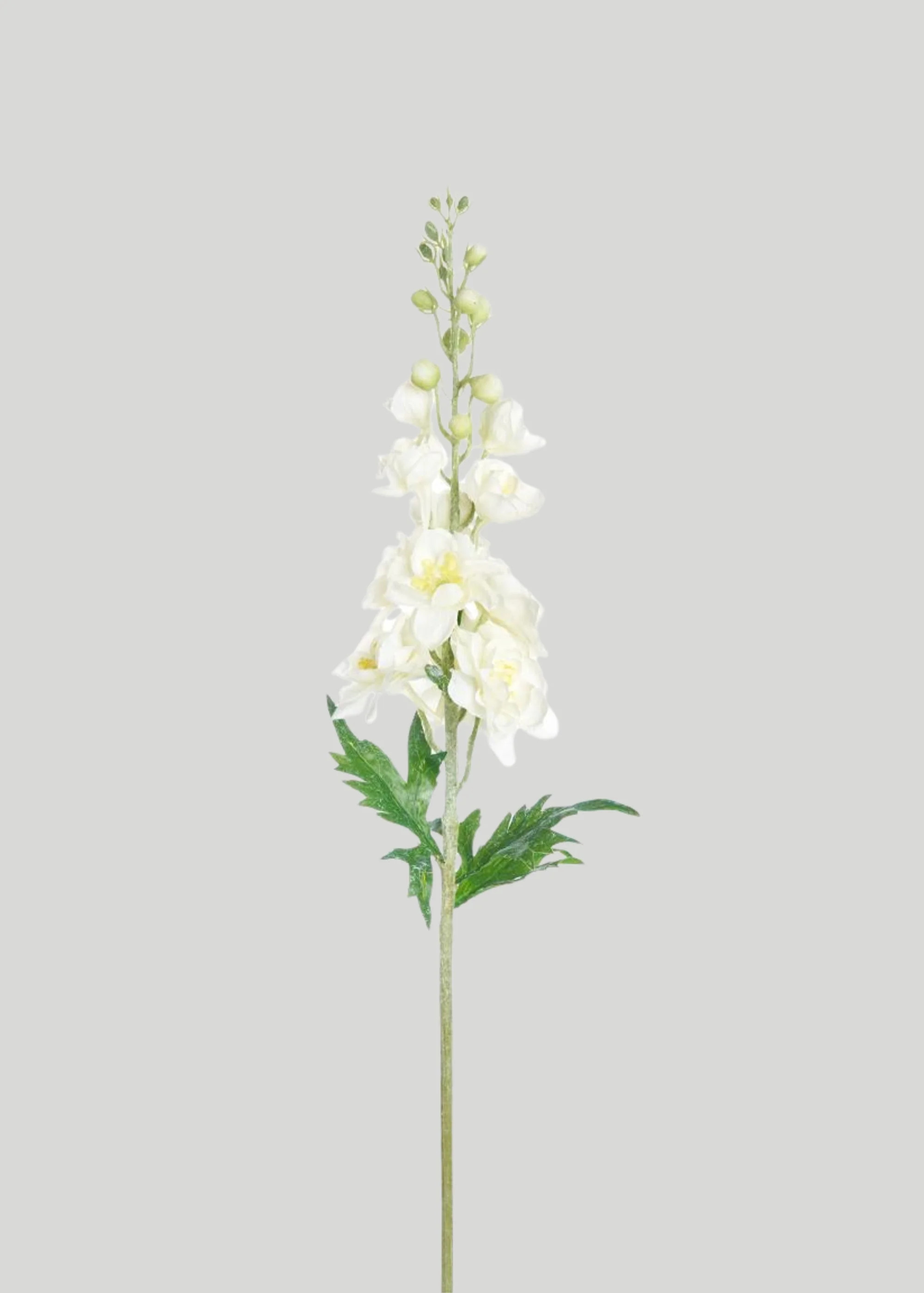 Delphinium Stem in White | Artificial Real Touch Flowers | Afloral | Afloral