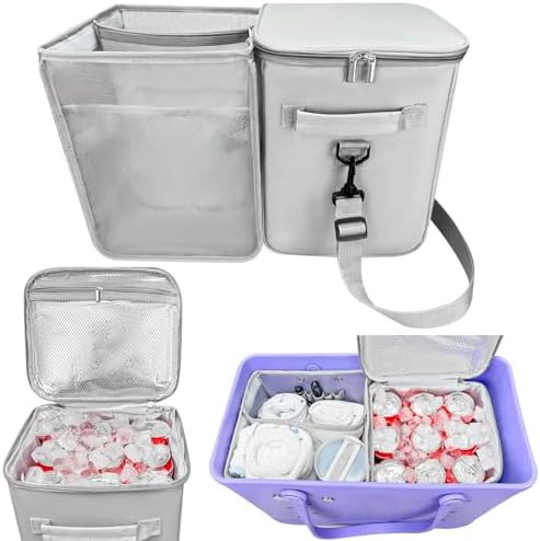 2-in-1 Cooler Organizer Insert for X Large Bogg Bag Accessories, PEVA Portable Leak-Proof Ice Che... | Amazon (US)