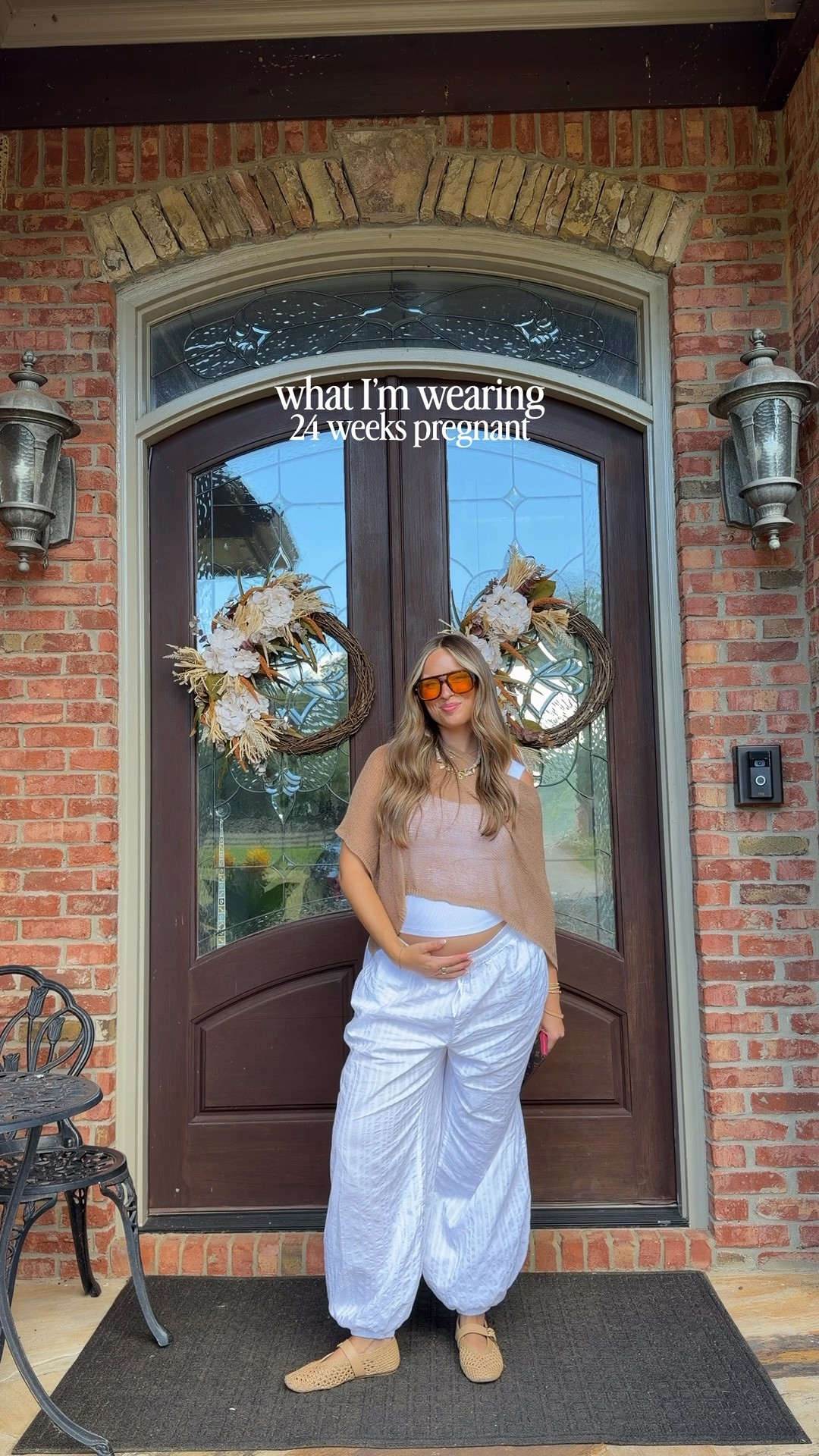 What I’m wearing - 24 weeks pregnant🤰🤎✨

#LTKootd #LTKBump #LTKBaby