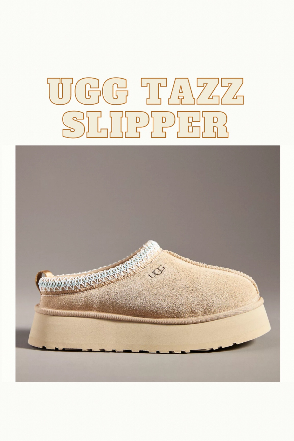 Ugg platform Tazz slipper in Sand

#LTKShoeCrush #LTKTravel #LTKStyleTip