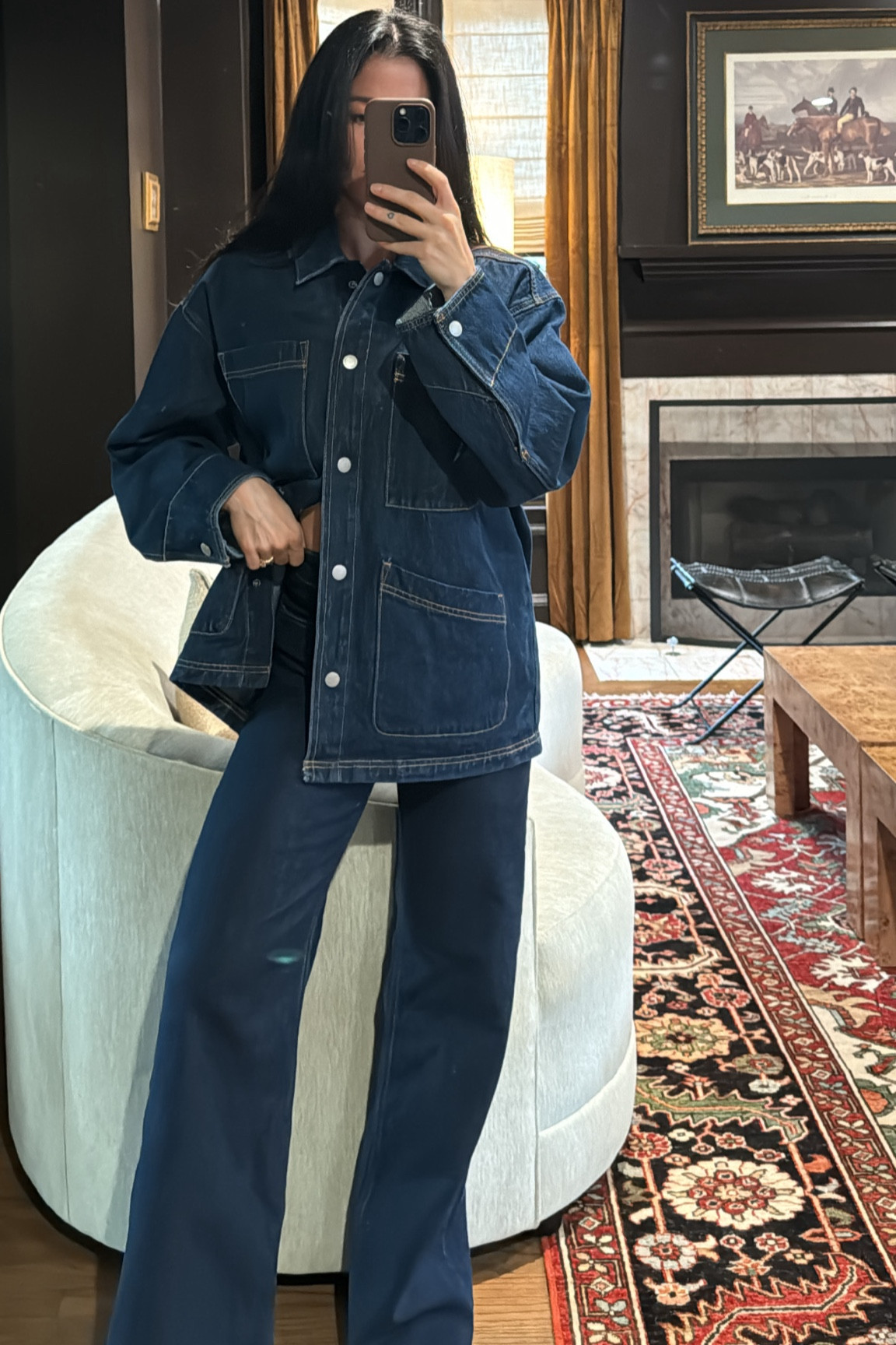 XS in top
Size 2 jeans 