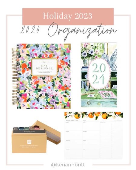 Gifts for 2024 organization and planning 

Holiday gift ideas / Christmas gifts / 2023 gift guide / holiday gifts / gifts for her / gift guide / stocking stuffers / New Year’s resolutions / 2024 calendar / 2024 planner / meal planning 

#LTKfindsunder50 #LTKhome #LTKGiftGuide