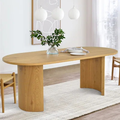 Audna 79" Oval Dining Table | Wayfair North America