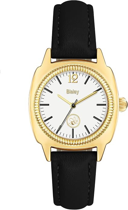 Bisley Women's Wrist Watches Leather Band Waterproof Analog Watch for Ladies Female | Amazon (US)