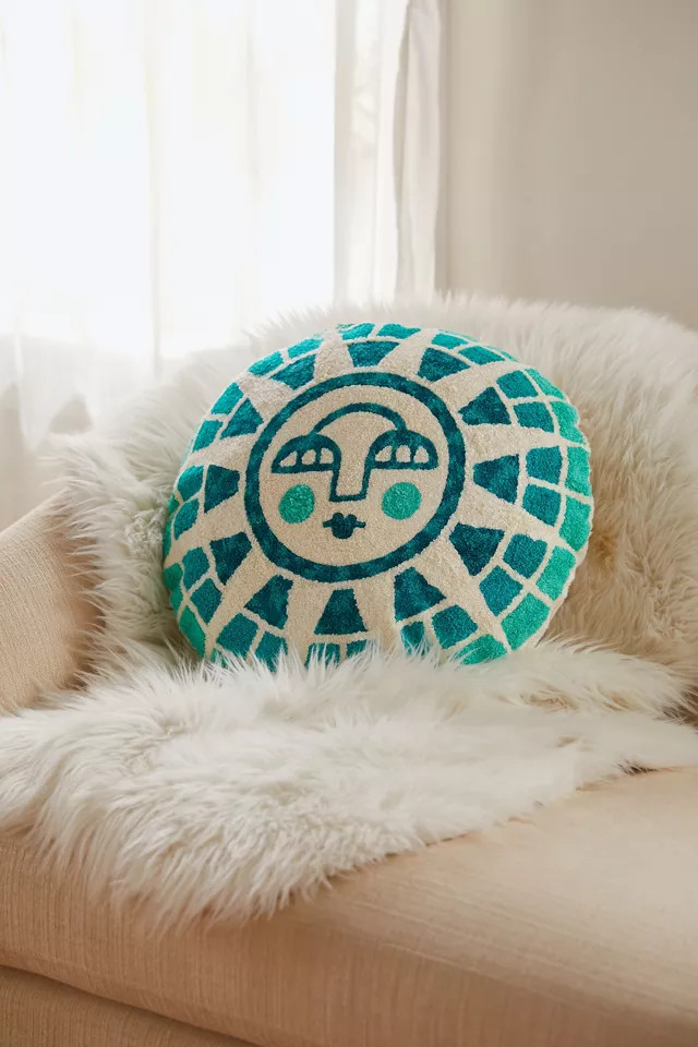 cai & jo Moon Throw Pillow Cover | Urban Outfitters (US and RoW)