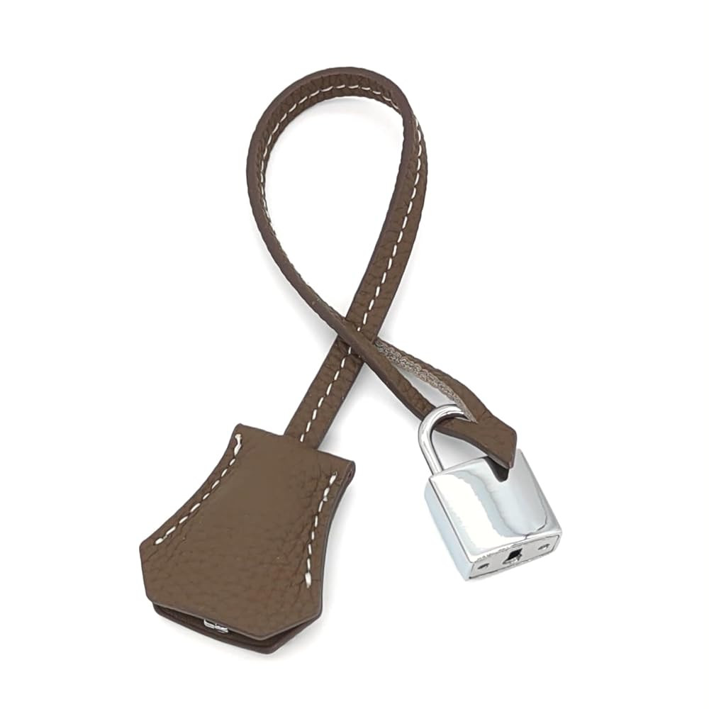 Genuine Leather Key Clochette Bag Charm, Bell Key Holder, Purse Keychain, Handbag Accessories Rep... | Amazon (US)