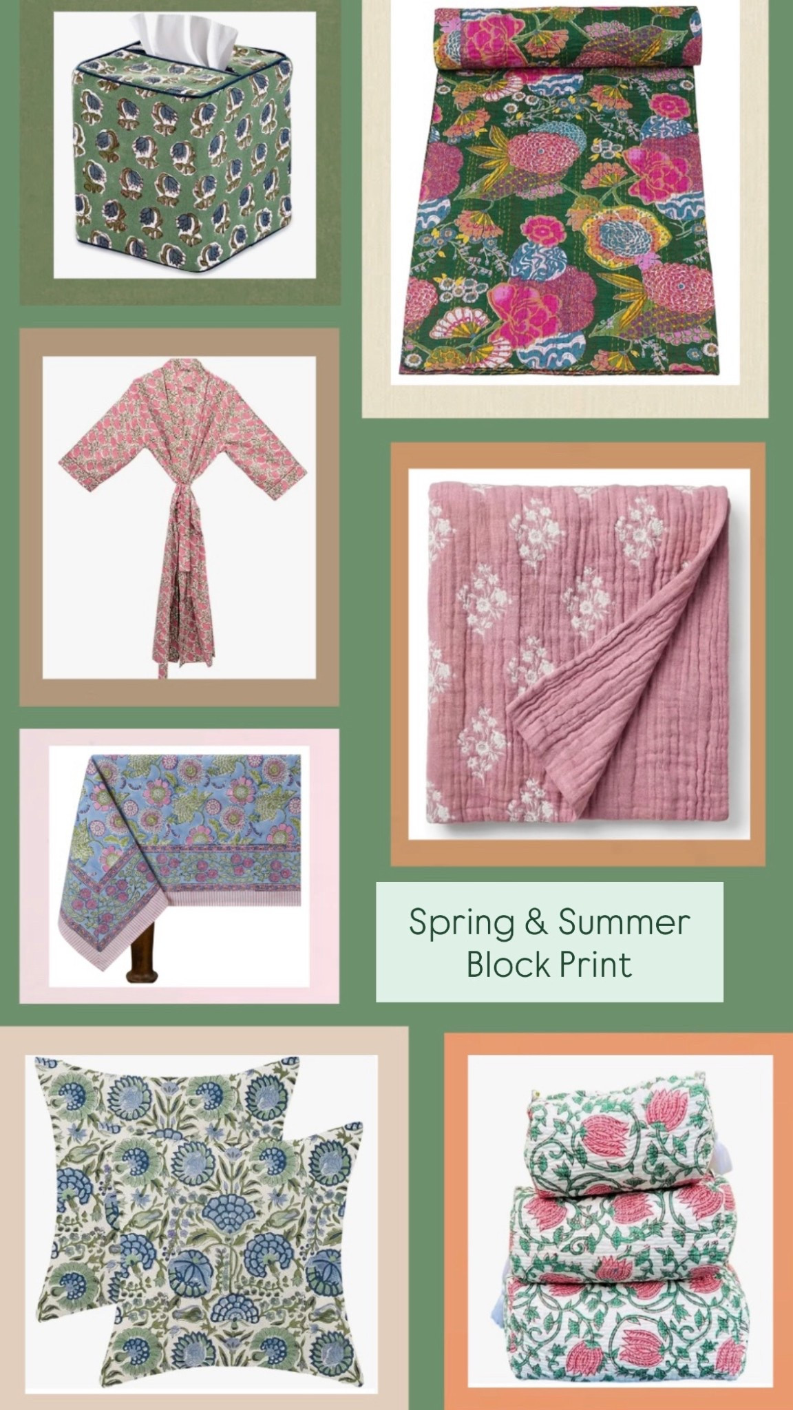 Spring and Summer Amazon block print finds

#LTKSaleAlert #LTKHome #LTKmomlife
