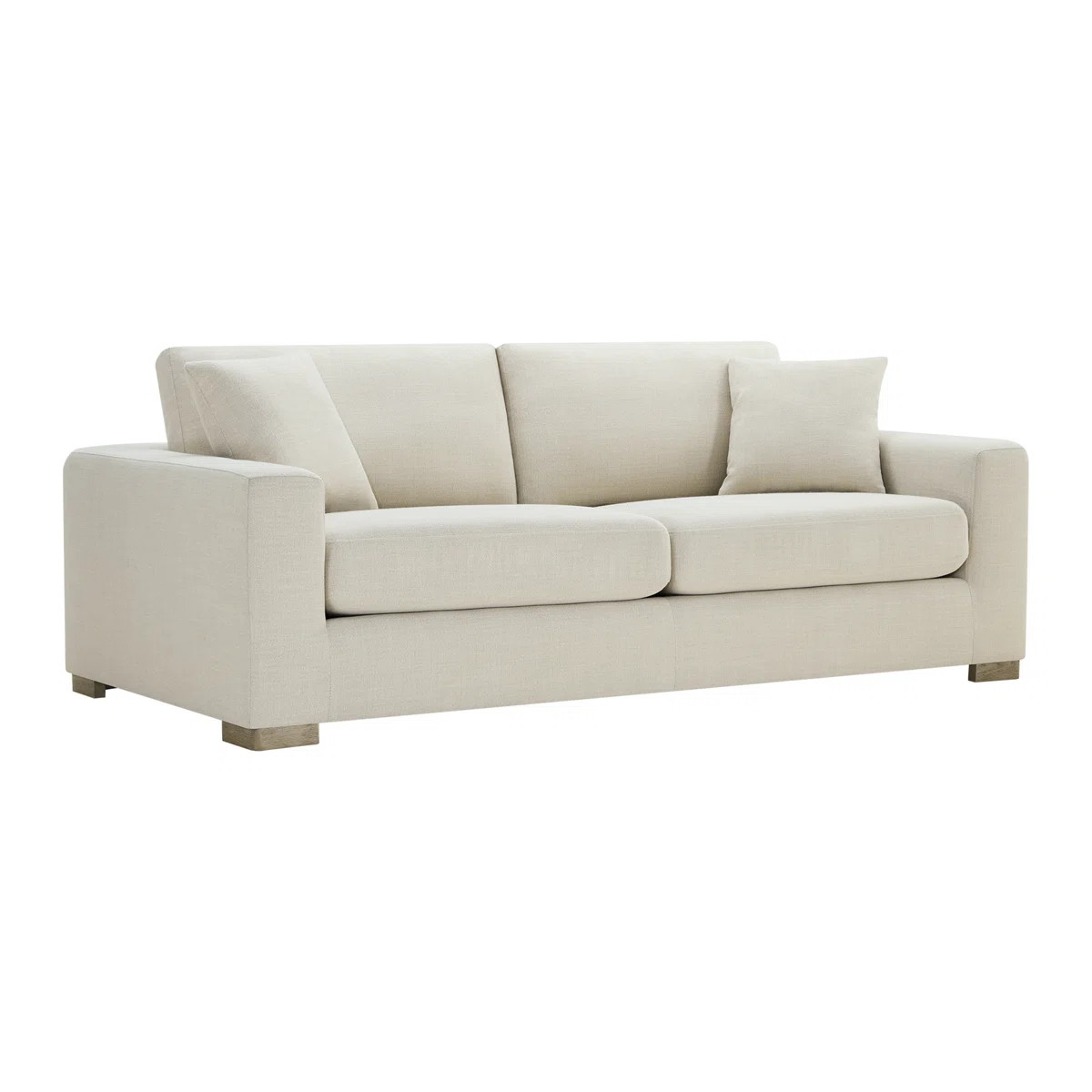 84'' Upholstered Sofa with Solid Wood Legs | Wayfair North America