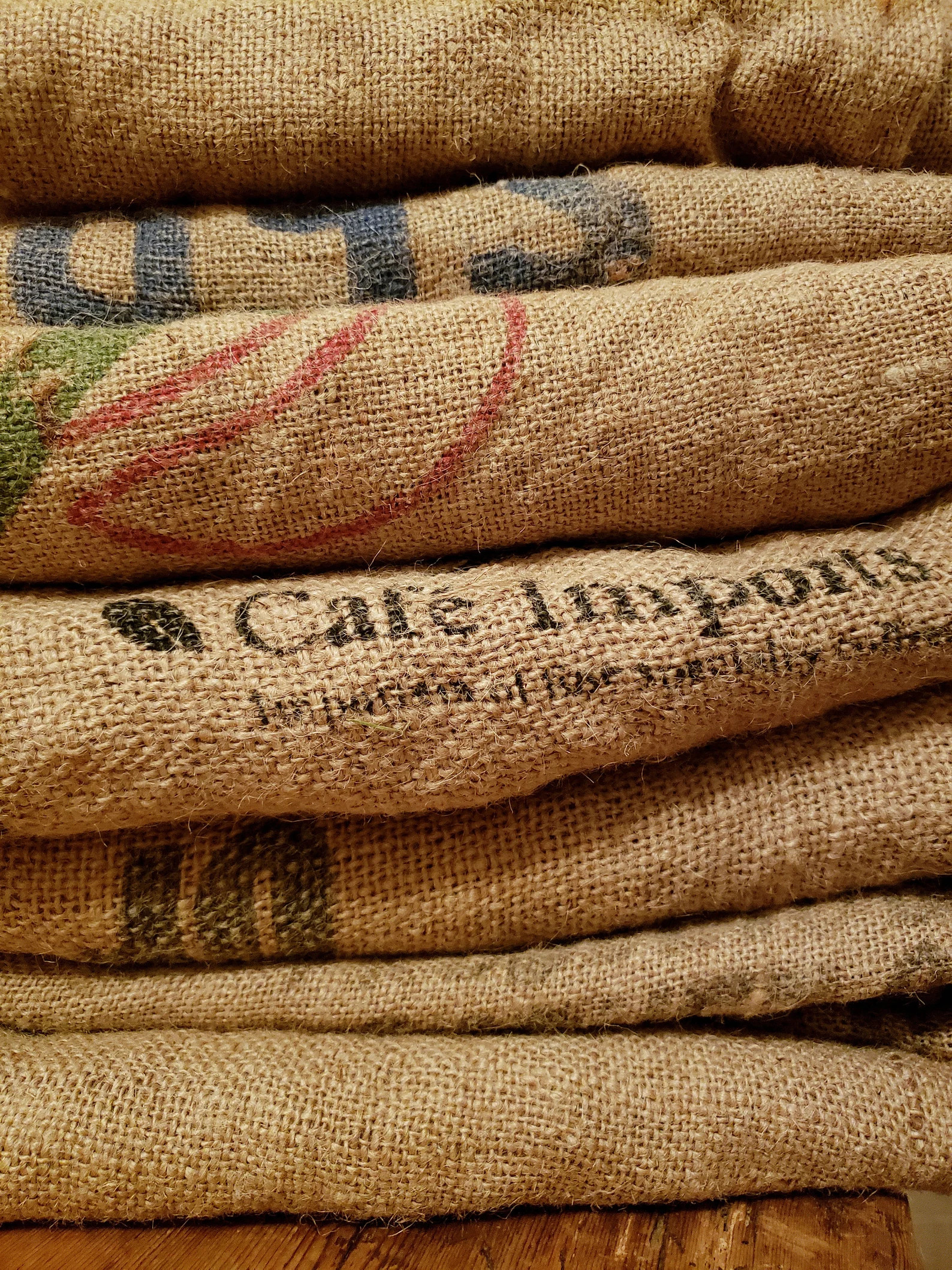 Burlap Coffee Sack 1 Several Available - Etsy | Etsy (US)