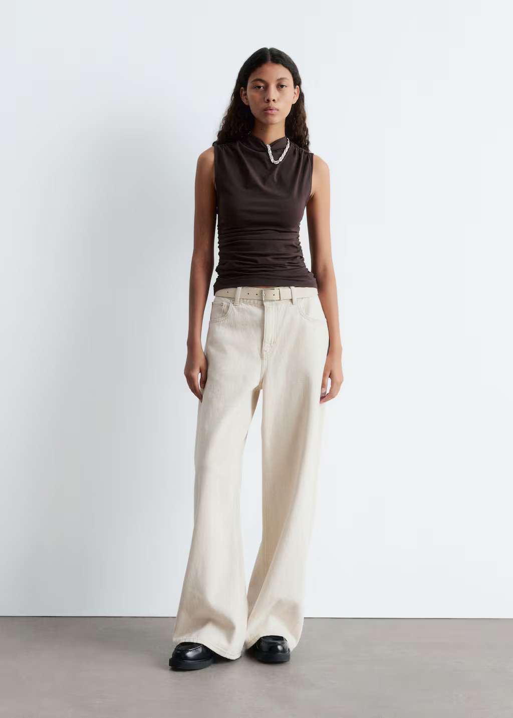 Sleeveless Mock-Neck Top | & Other Stories - US