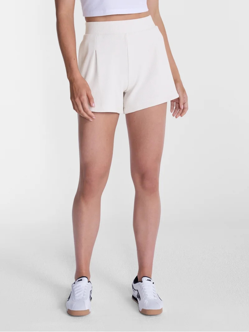 Avia Women's and Women's Plus Ottoman Lounge Shorts, 4.25'' Inseam, Sizes XS-4X | Walmart (US)