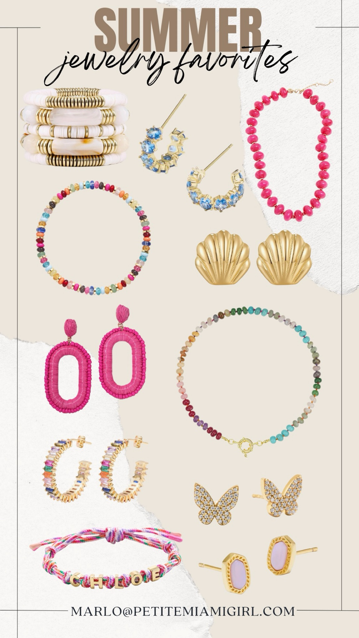 Summer jewelry finds. 

#LTKSeasonal #LTKOver40 #LTKStyleTip