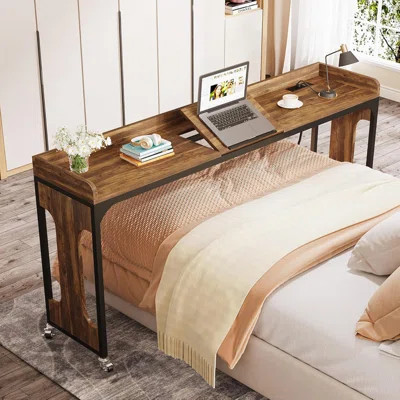 70.8" Queen Size Mobile Laptop Desk | Wayfair North America