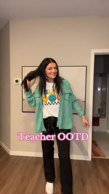 Teacher outfit of the day 🤍 Everything runs true to size!!

#LTKfindsunder100 #LTKworkwear