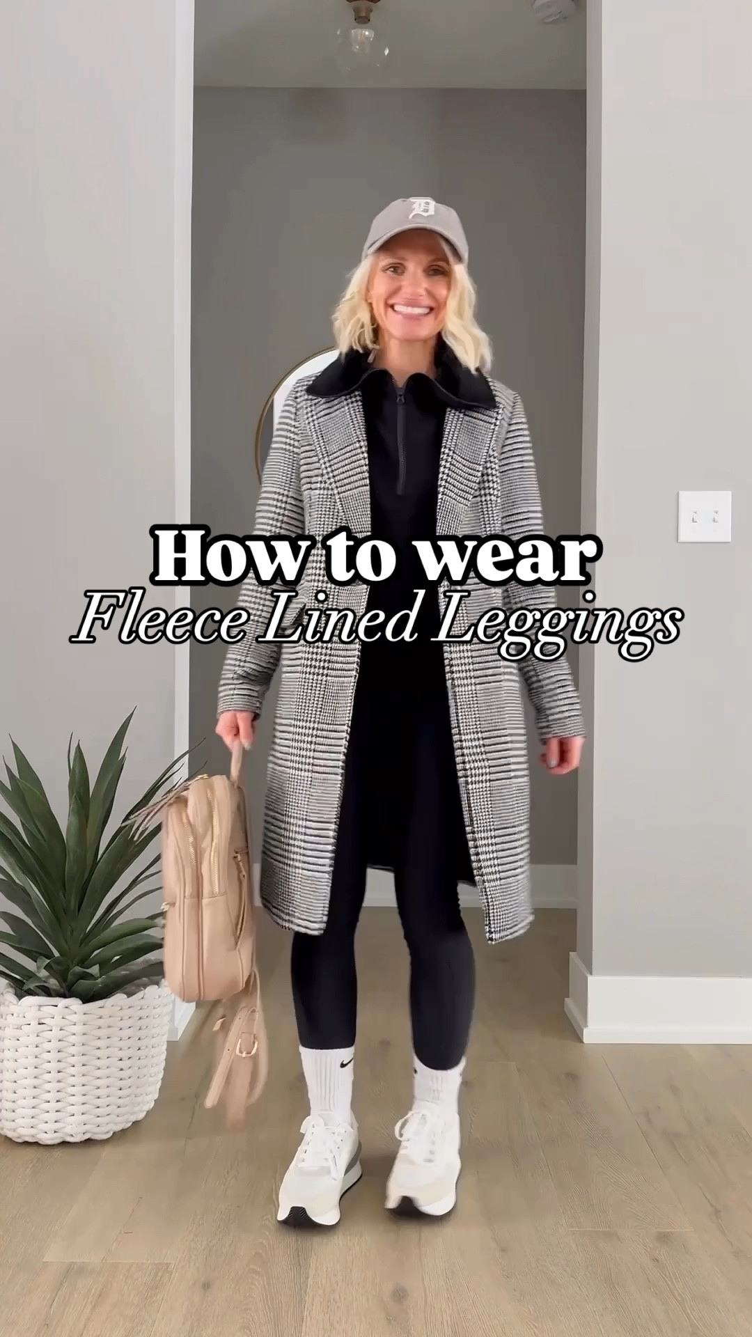 How to wear fleece-lined leggings! 
Outfit 1: coat: sold out, linked similar || Top- xsmall || leggings- xsmall 
Outfit 2: blazer- old, linked similar || top- small 
Outfit 3: shirt- small || coatigan- small 
Outfit 4: coat- old, linked similar || sweater- smalll

#LTKStyleTip #LTKWatchNow #LTKSeasonal