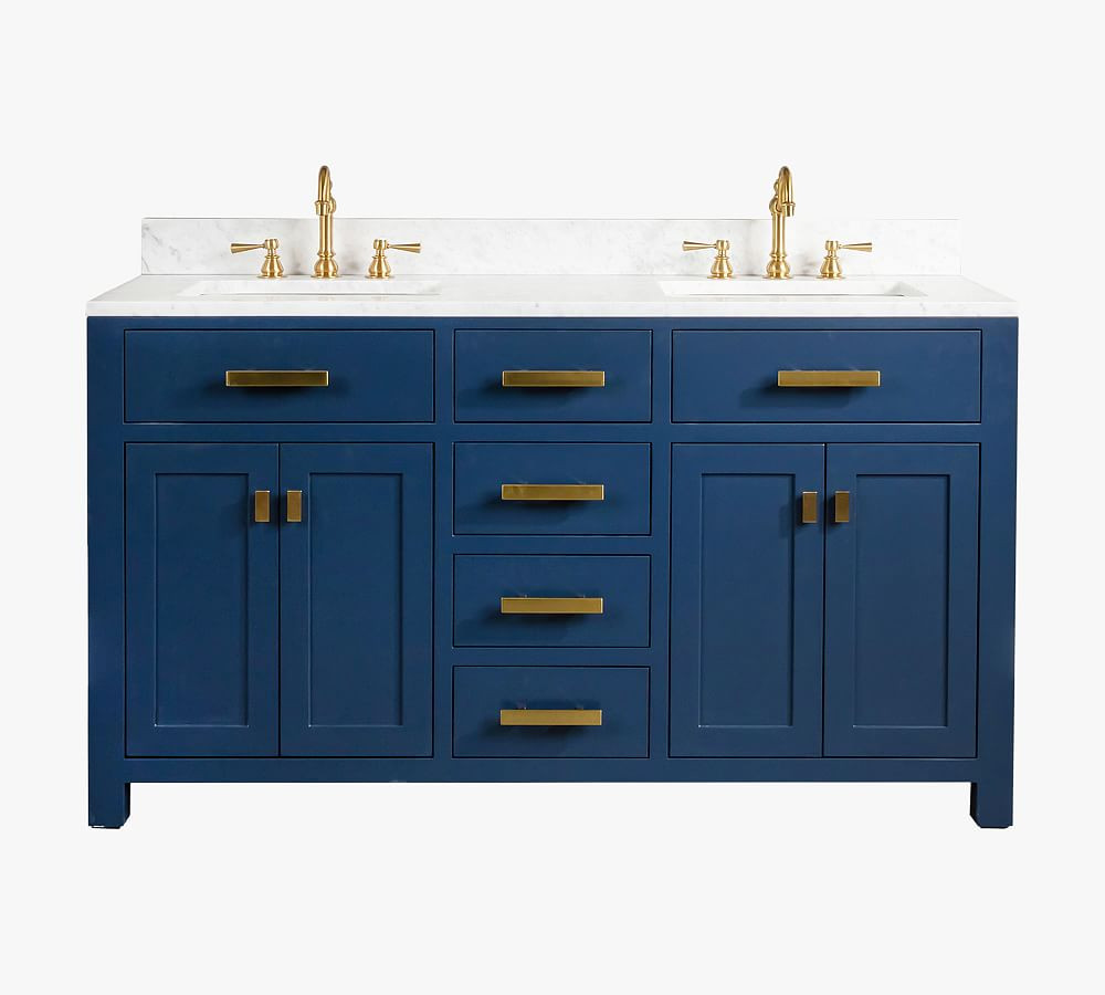 Sabine 60-72" Double Sink Vanity | Pottery Barn (US)