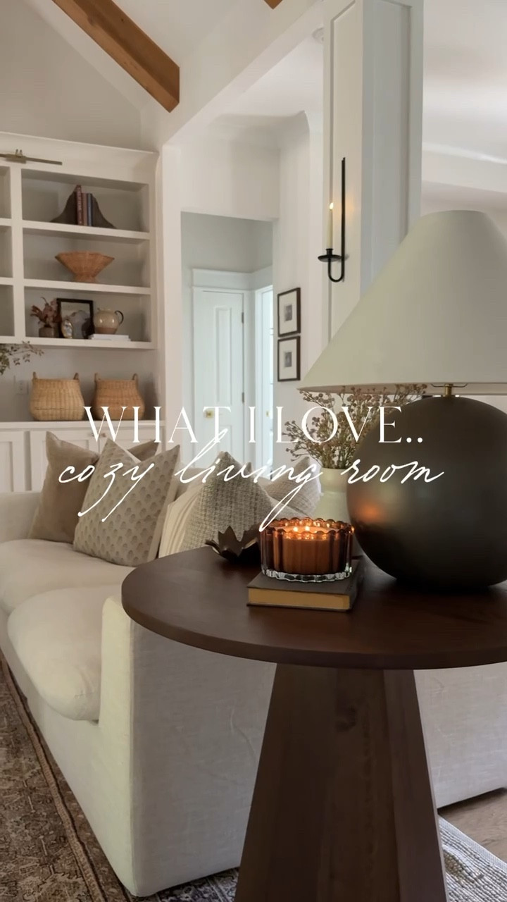 Always falling for a cozy living room! Textures and mixing old and new are key for me getting that timeless look that feels visually interesting!

#LTKFindsUnder50 #LTKHome #LTKSeasonal