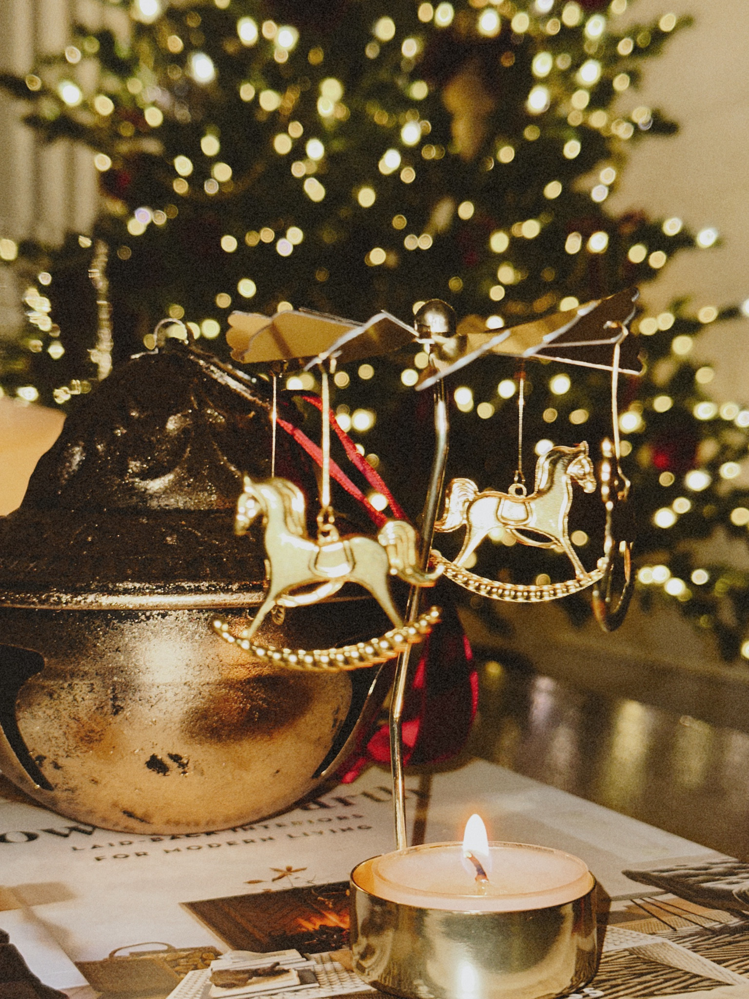 The cutest Christmas carousel🎠✨


#LTKSeasonal #LTKHoliday #LTKHome