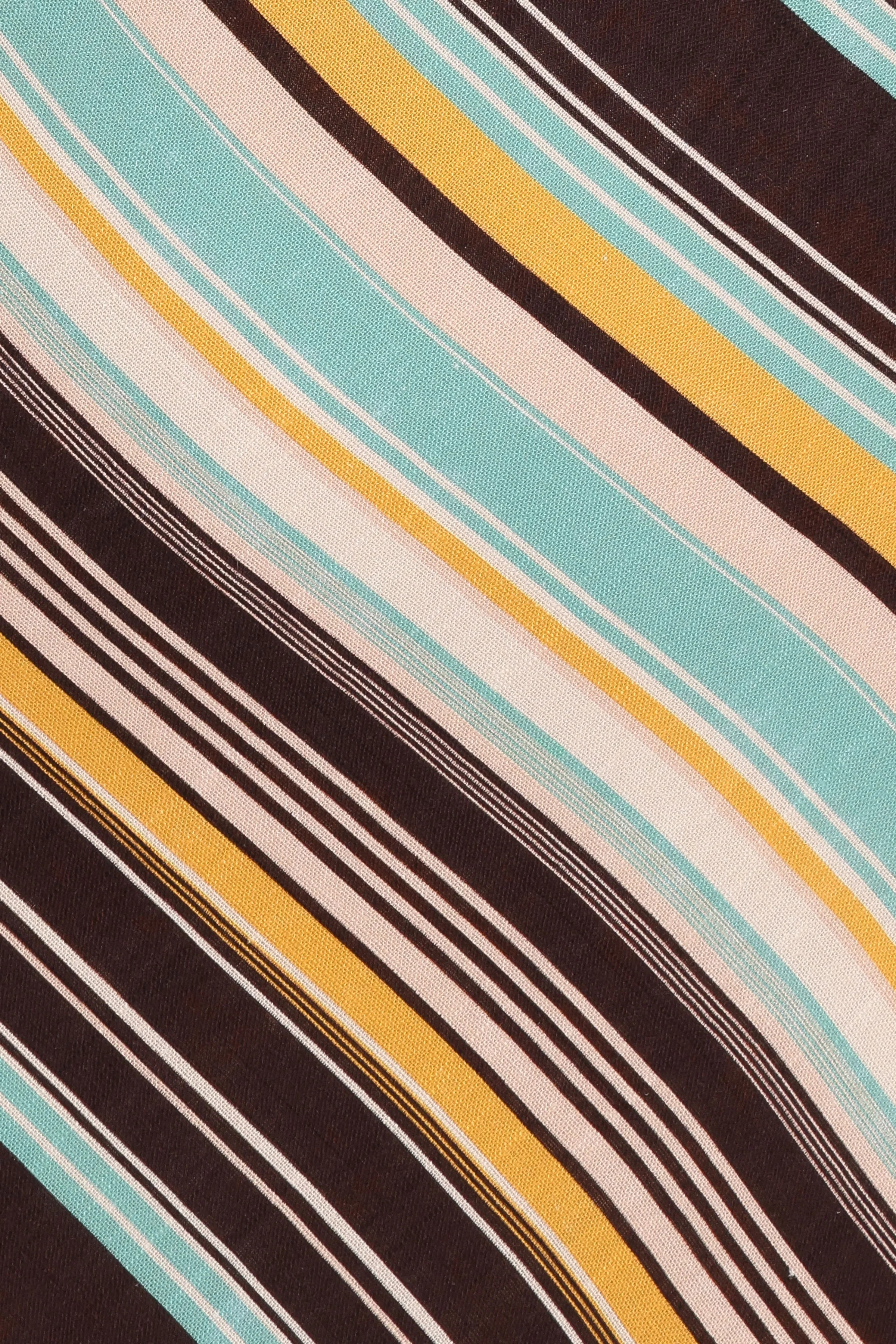 Kosta Mini Dress - Brown Retro Stripe | Petal & Pup (US)