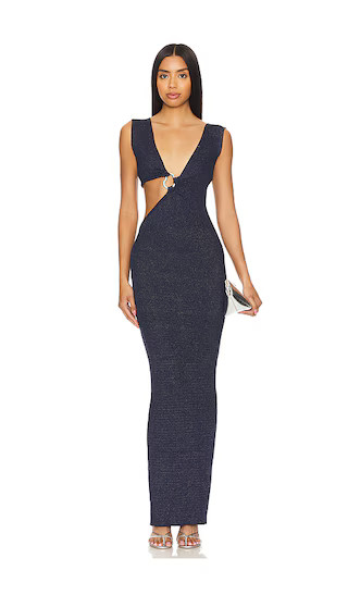 Brigitte Dress in Notte | Revolve Clothing (Global)