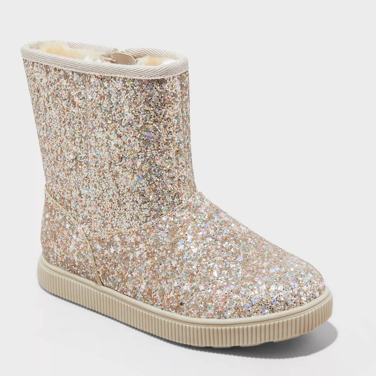 Kids' Holland Shearling Style Boots - Cat & Jack™ | Target