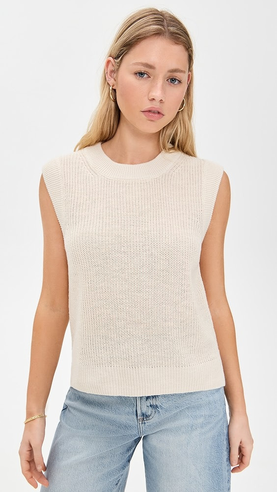 Faherty Miramar Linen Sweater Tank | Shopbop | Shopbop
