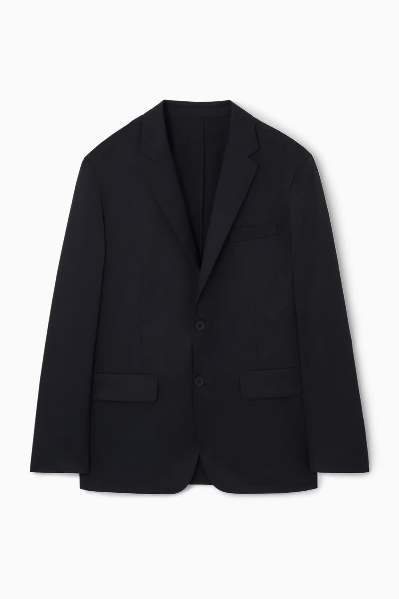 Regular Cotton Single-Breasted Blazer | COS (US)