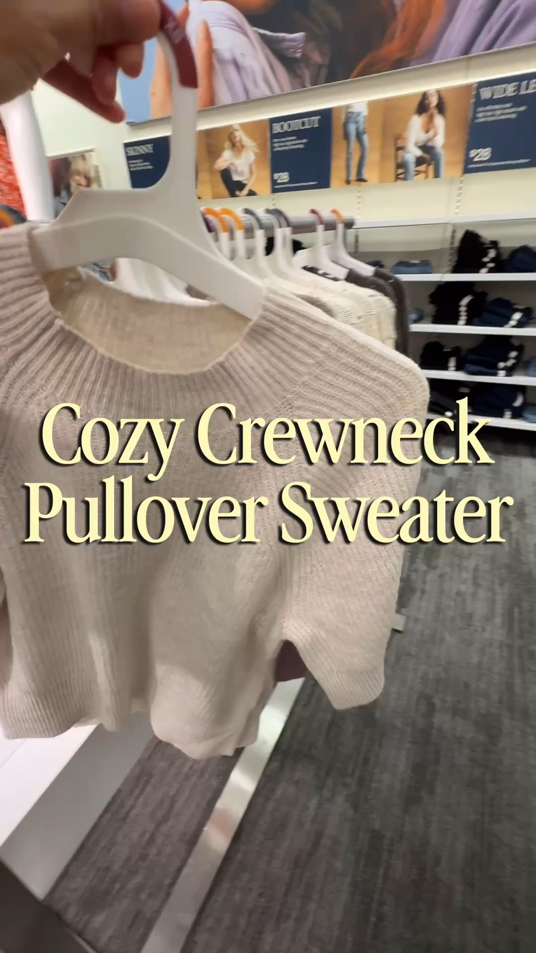 Target cozy crewneck pullover. The kind of sweater that goes from day to night!

3 color choices!

#LTKSeasonal #LTKWorkwear