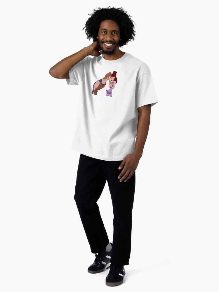 Hercules and Meg Oversized T-Shirt | Redbubble (US)