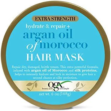 OGX Extra Strength Argan Oil Of Morocco Hair Mask, 6 Oz | Amazon (US)