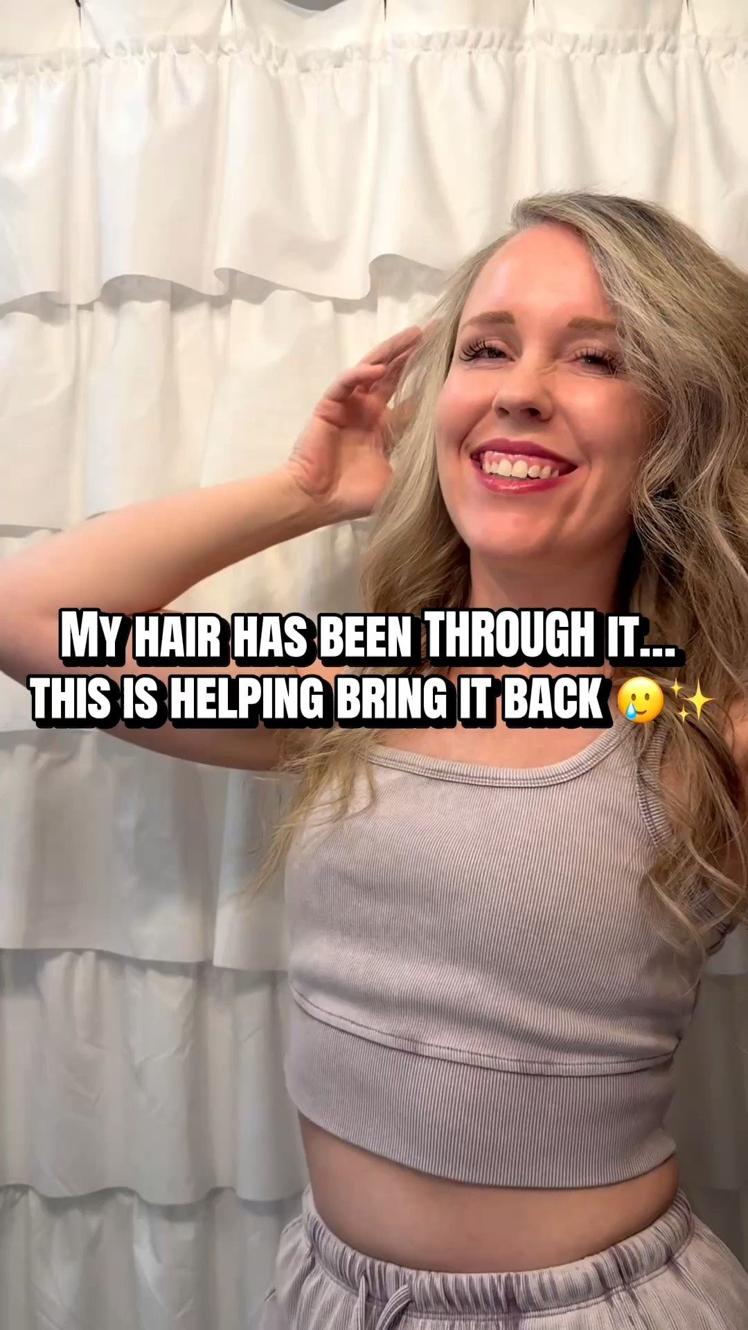 My hair drinks this stuff UP 👀✨

This leave-in treatment helps with dryness, damage, frizz, and leaves my hair feeling SO soft and healthy

One of my favorite products for keeping my hair looking smooth and hydrated 🤍

#LTKmomlife #LTKselfcare #LTKBeauty