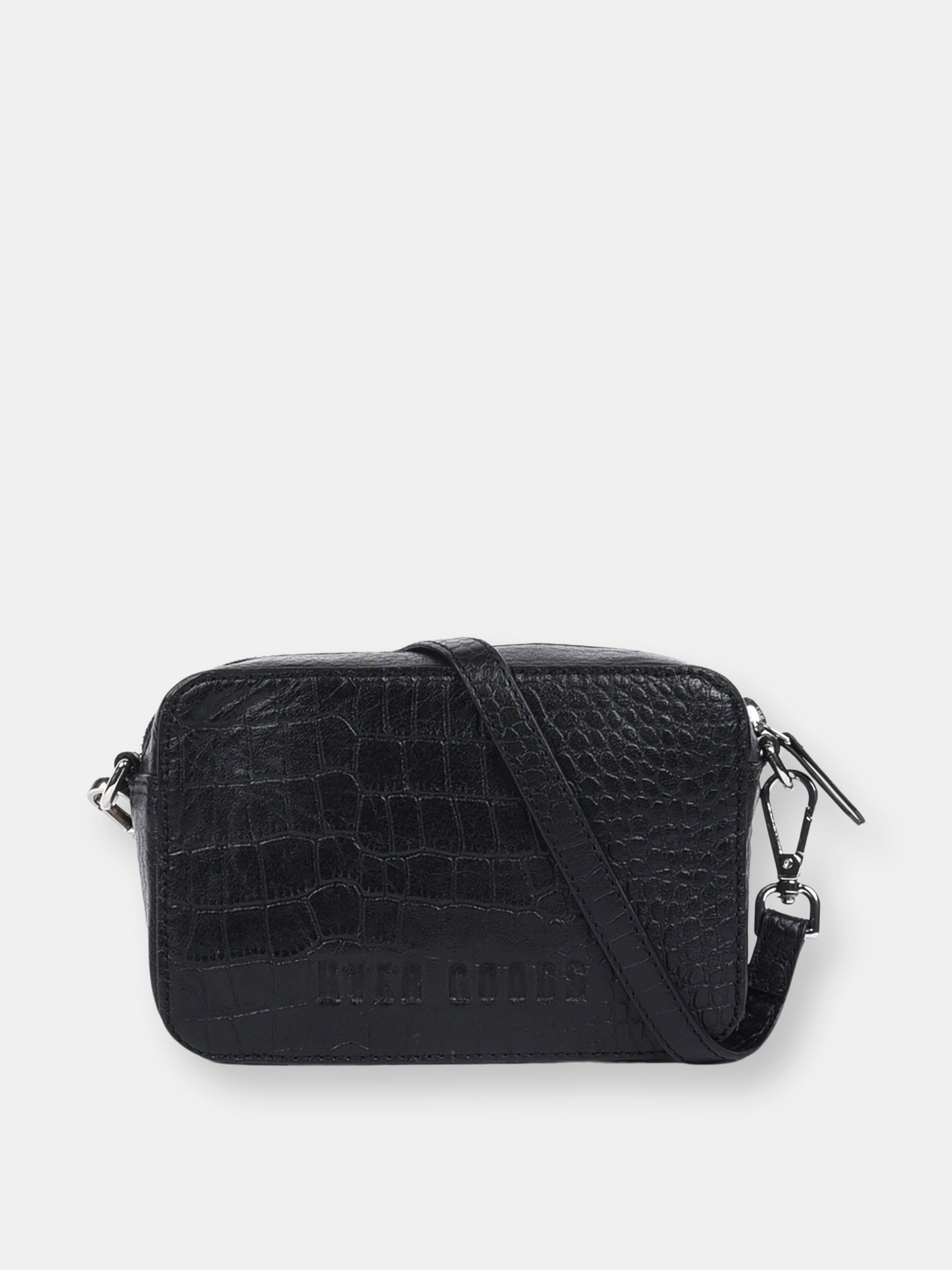 Camera Bag Black Croc | Verishop