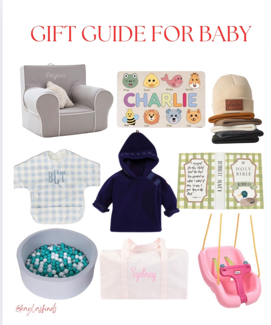 Christmas gift ideas
Holiday gifts 
Gifts for baby girl
Gifts for baby boy
Baby’s first Christmas gift
#holiday #holidaygifts #holidaygiftideas #christmasgifts #giftguide #giftideas #christmasshopping
#babygiftideas #babysfirstchristmas #babychristmas



#LTKGiftGuide #LTKHoliday #LTKBaby
