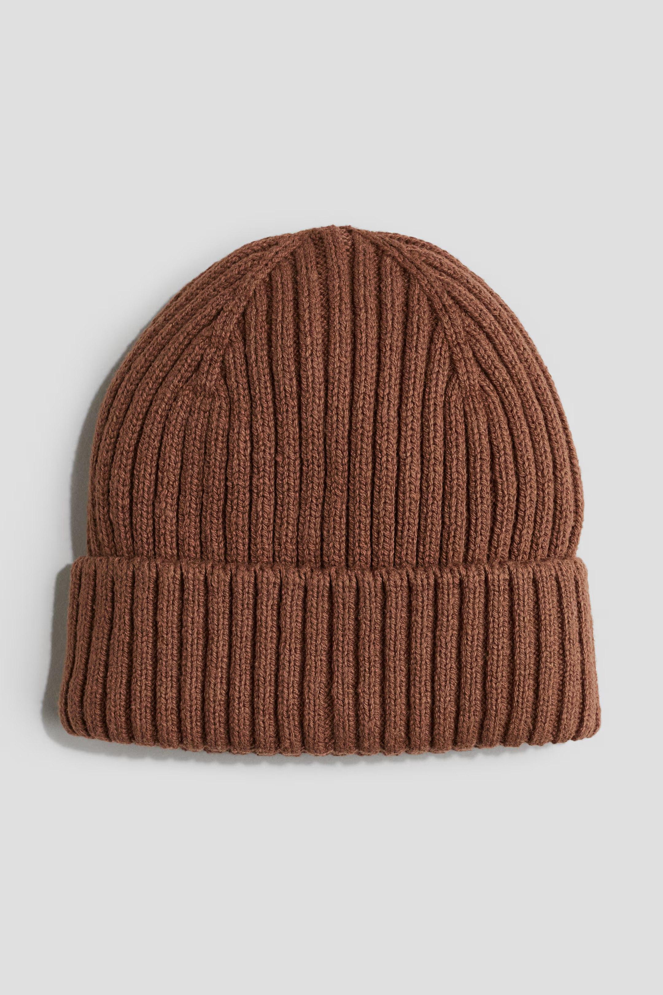 Rib-Knit Beanie - Brown - Kids | H&M US | H&M (US + CA)