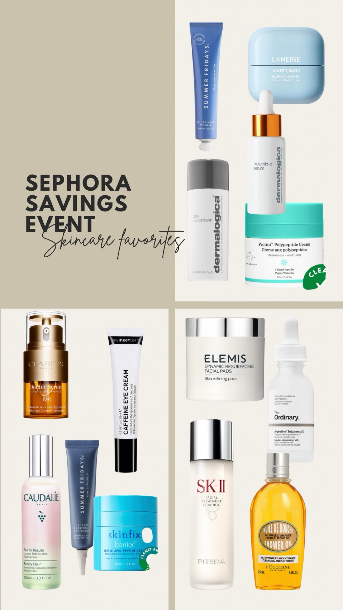 @Sephora - skincare favorite 🤩✨ #sephorapartner #sephorahaul

All Sephora Collection 30% off: 11/1 - 11/11
Rouge members 20% off: 11/1 - 11/11
VIBs 15% off: 11/5 - 11/11
Insiders 10% off: 11/5 - 11/11
Promotion Code: SAVINGS

#LTKSaleAlert #LTKBeauty #LTKU