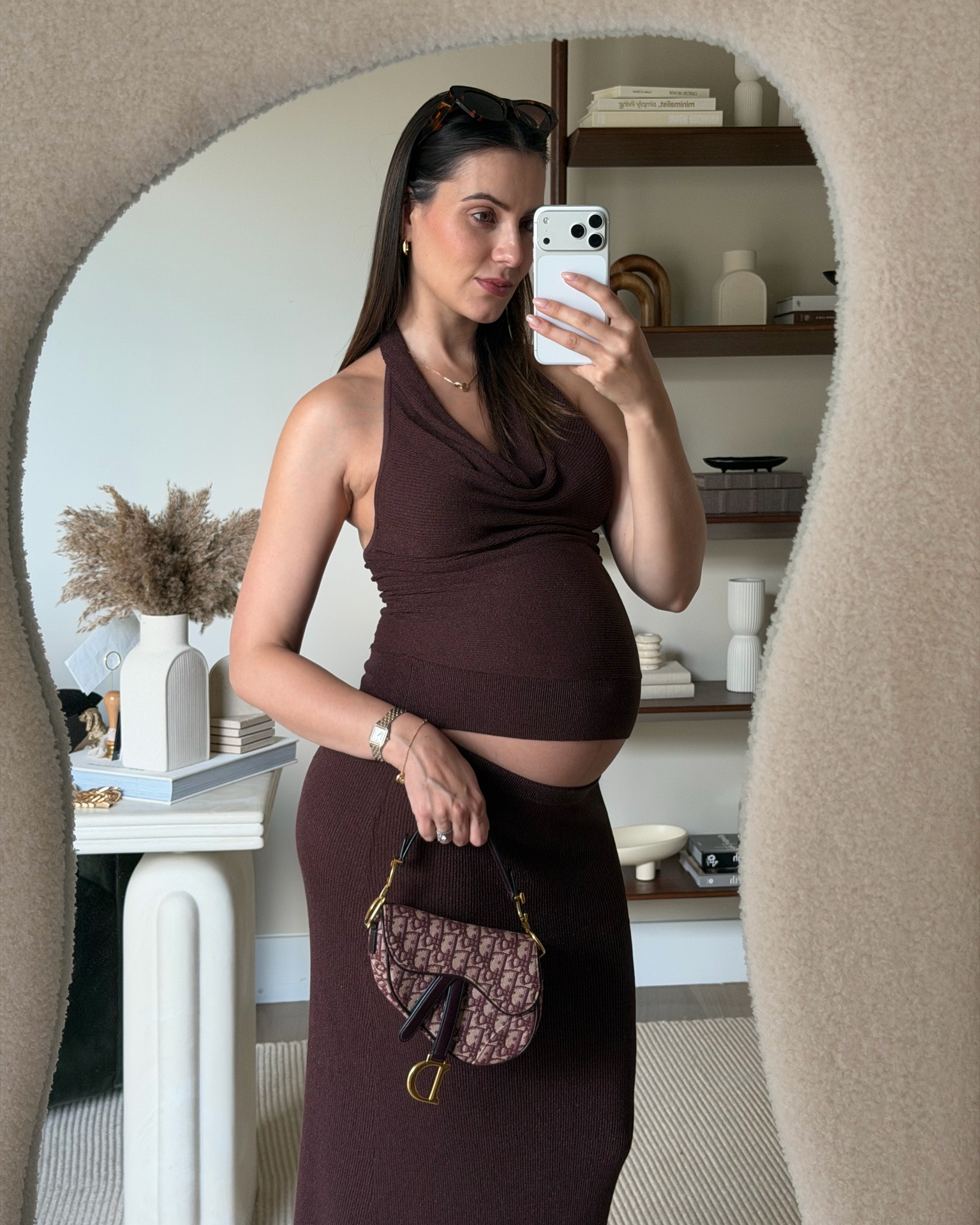 Brown outfit inspo for the pregnant girls 🤎
If you've been loving chocolate brown as much as I have lately, here are some of my favorite brown bump-friendly outfits.

They're comfortable, flattering, and easy to recreate while still feeling like you.

One of my favorite dressing the bump tips is sticking to stretchy fabrics, relaxed silhouettes, and elevated basics that grow with you throughout pregnancy.

Perfect if you're looking for summer pregnancy outfit ideas, non maternity pregnancy outfits, pregnancy wardrobe essentials, or pregnancy fashion inspiration.

Which look would you wear first? 🤎 Follow for more bump-friendly outfit inspiration that still feels like your style.

#LTKBump #LTKSaleAlert #LTKmomlife