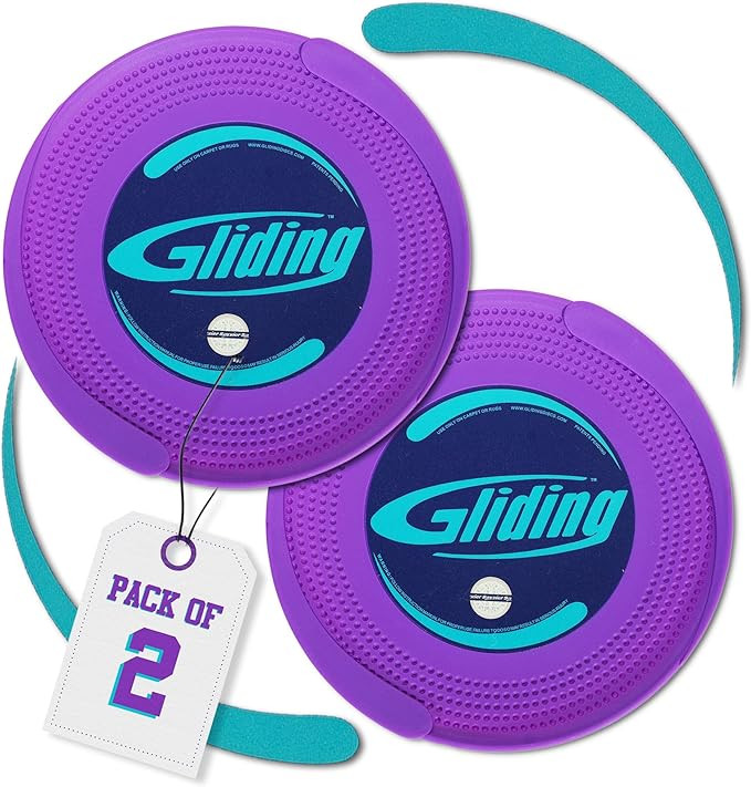 Gliding Discs for Working Out - Exercise Sliders for Carpet & Hardwood Floors 1 Pair, Authentic W... | Amazon (US)