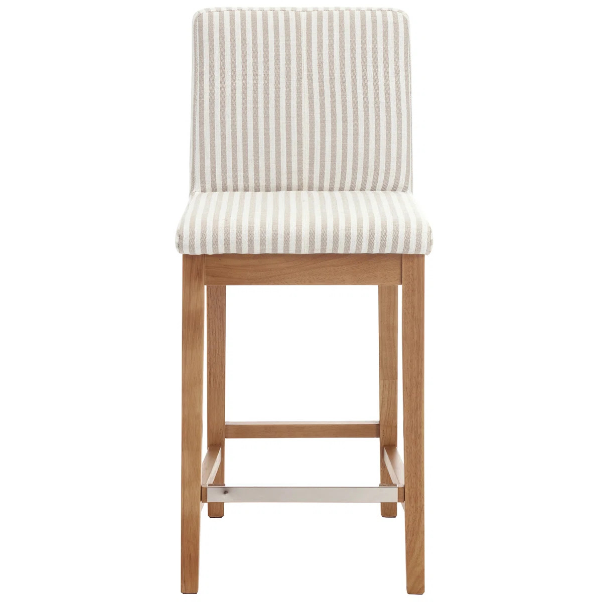 Alayha Upholstered 26'' Counter Bar Stools with Solid Wood Frame Set of 2 (Set of 2) | Wayfair North America
