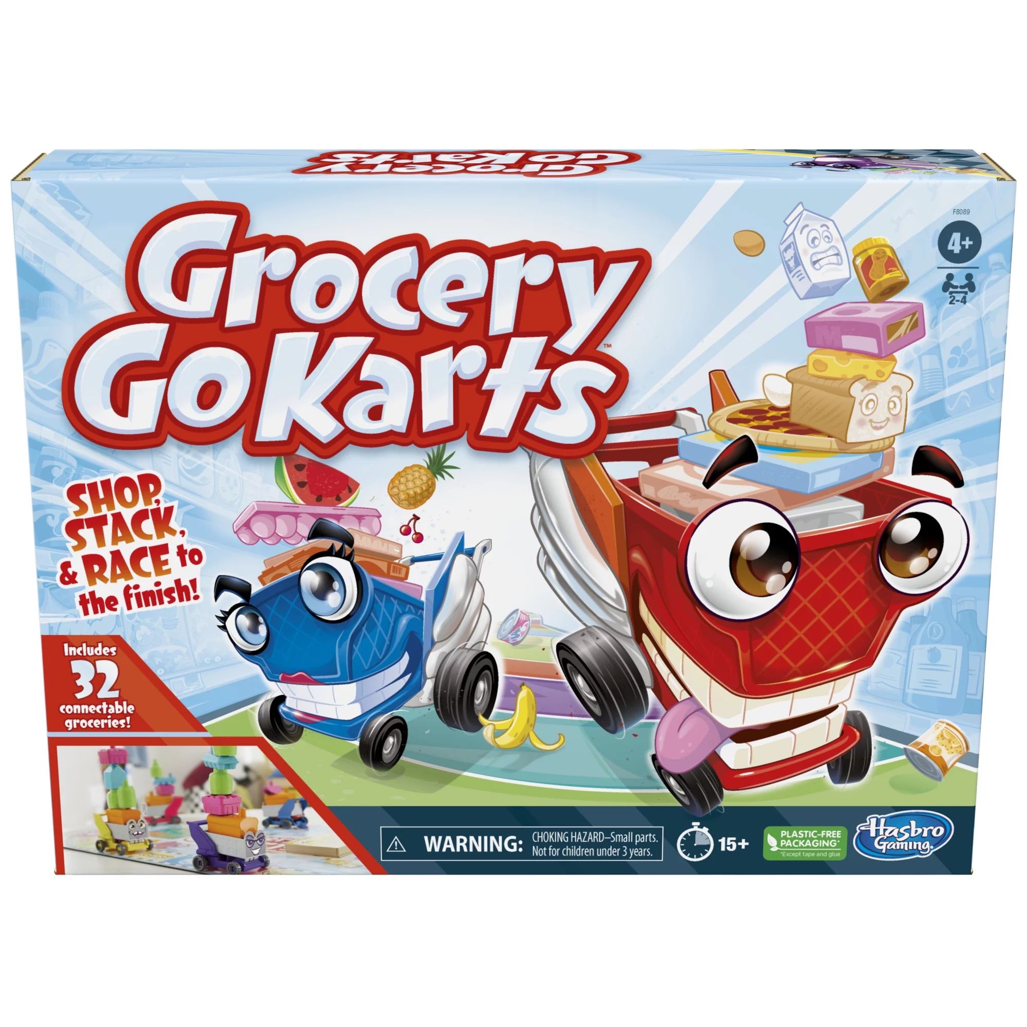 Grocery Go Karts Kids Preschool Board Game, Christmas Gifts under $25, 4+ | Walmart (US)