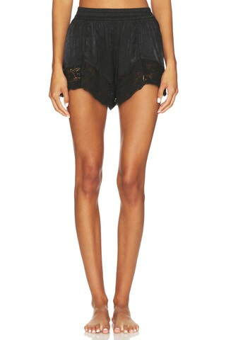 Free People x Intimately Midnight Muse Sleep Short In Black from Revolve.com | Revolve Clothing (Global)