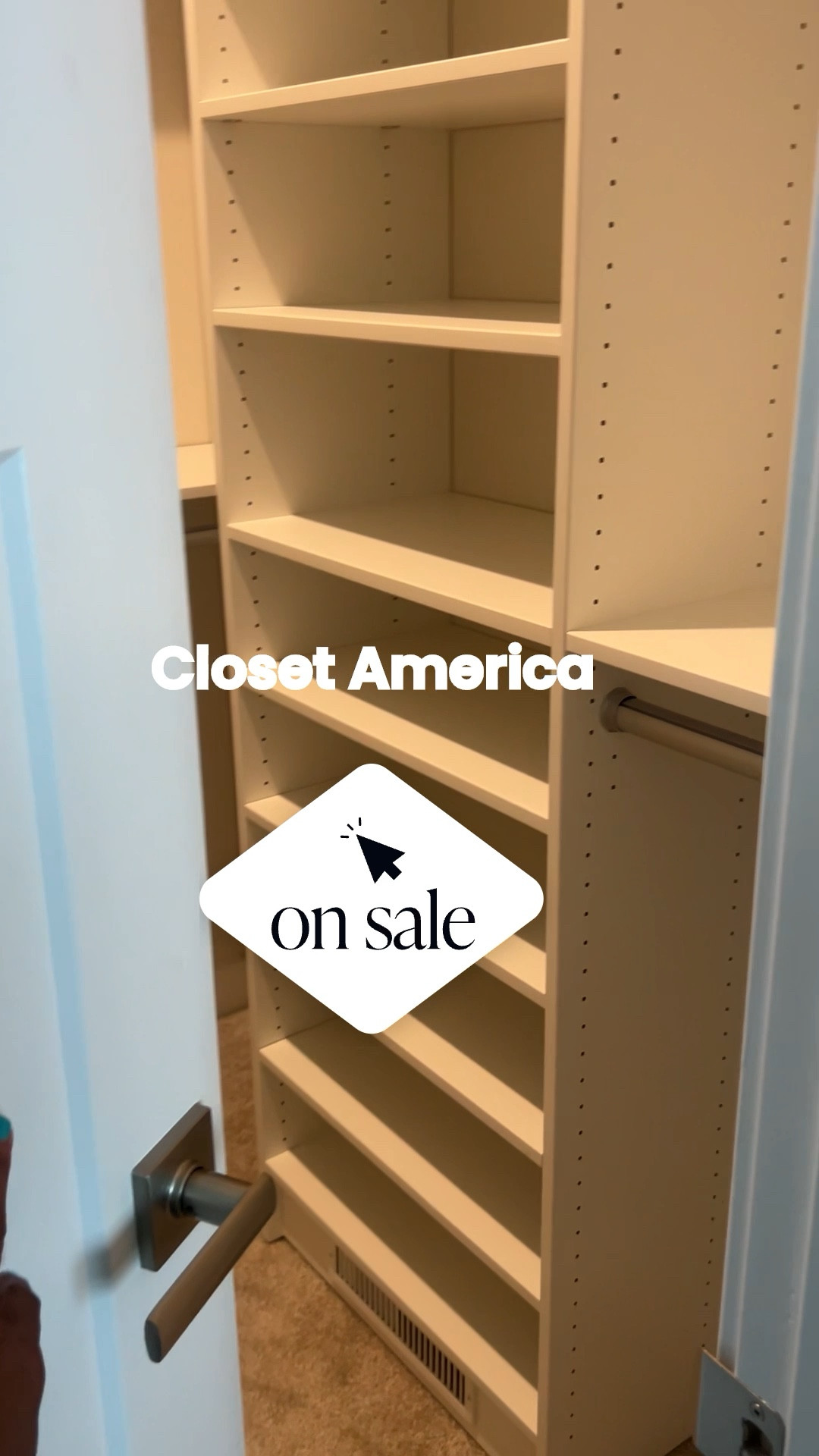 🥰 Closet dreams unlocked! Closet America designed my new system and I’m OBSESSED. 🖤 Everything has its place, and I feel like I’m shopping my own boutique every morning. 😍 Bonus: they’re having a SALE right now, so it’s the perfect time to level up your closet too! #ClosetGoals #ClosetAmerica #LTK

#LTKHome