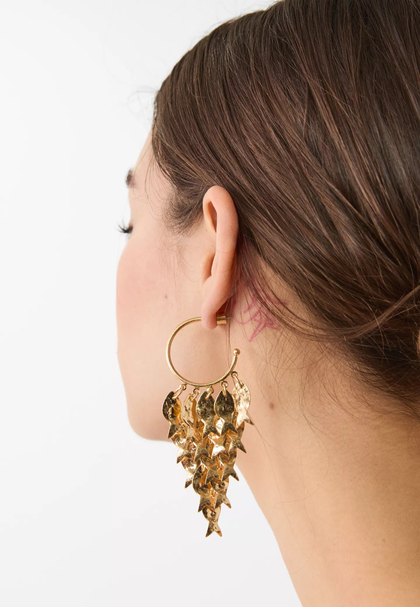 Fish cascade earrings | Stradivarius (UK)