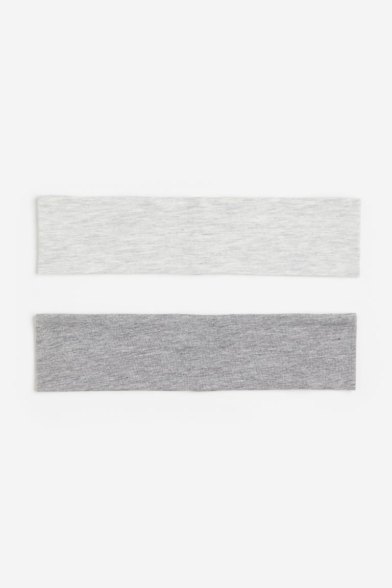 2-pack Jersey Headbands | H&M (US + CA)