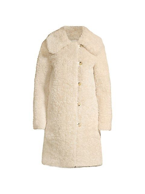 Faux Fur Asymmetric Coat | Saks Fifth Avenue