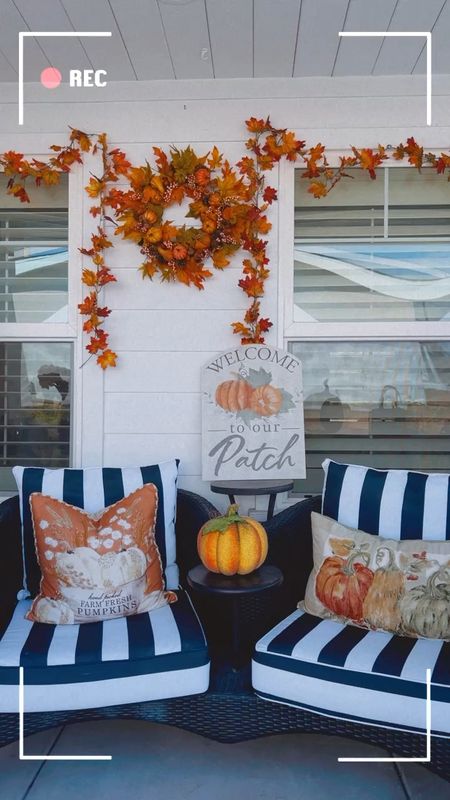 Outdoor fall garland for the home | fall decorations | fall decor 

#LTKHalloween #LTKhome #LTKSeasonal