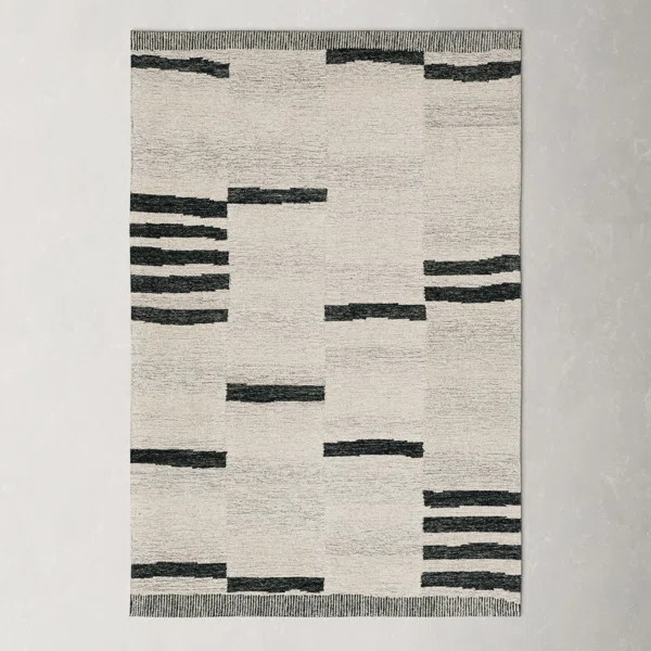 Uptown Hand Tufted Wool Geometric Rug | Wayfair North America